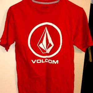Red Circle Stone Volcom Tee